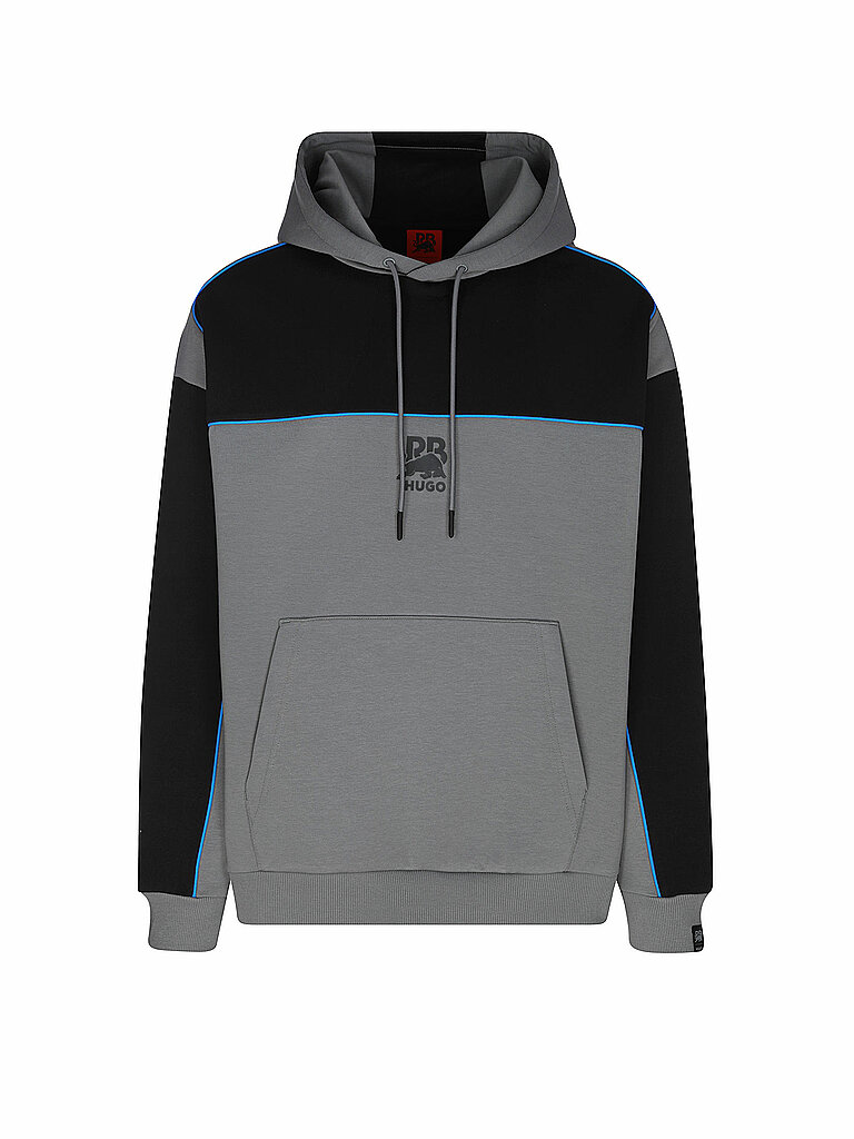 HUGO Kapuzensweater - Hoodie HUGO x RB grau | M HUGO Kapuzensweater - Hoodie HUGO x RB grau | M von HUGO