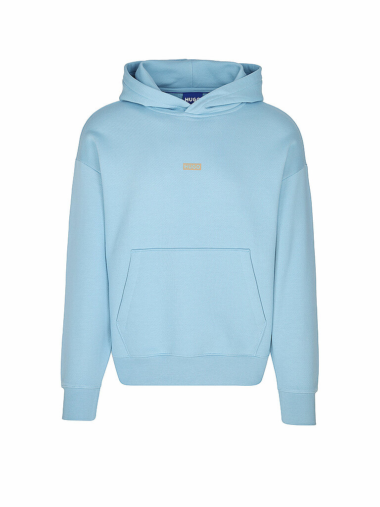 HUGO Kapuzensweater - Hoodie NAZARDO hellblau | L von HUGO