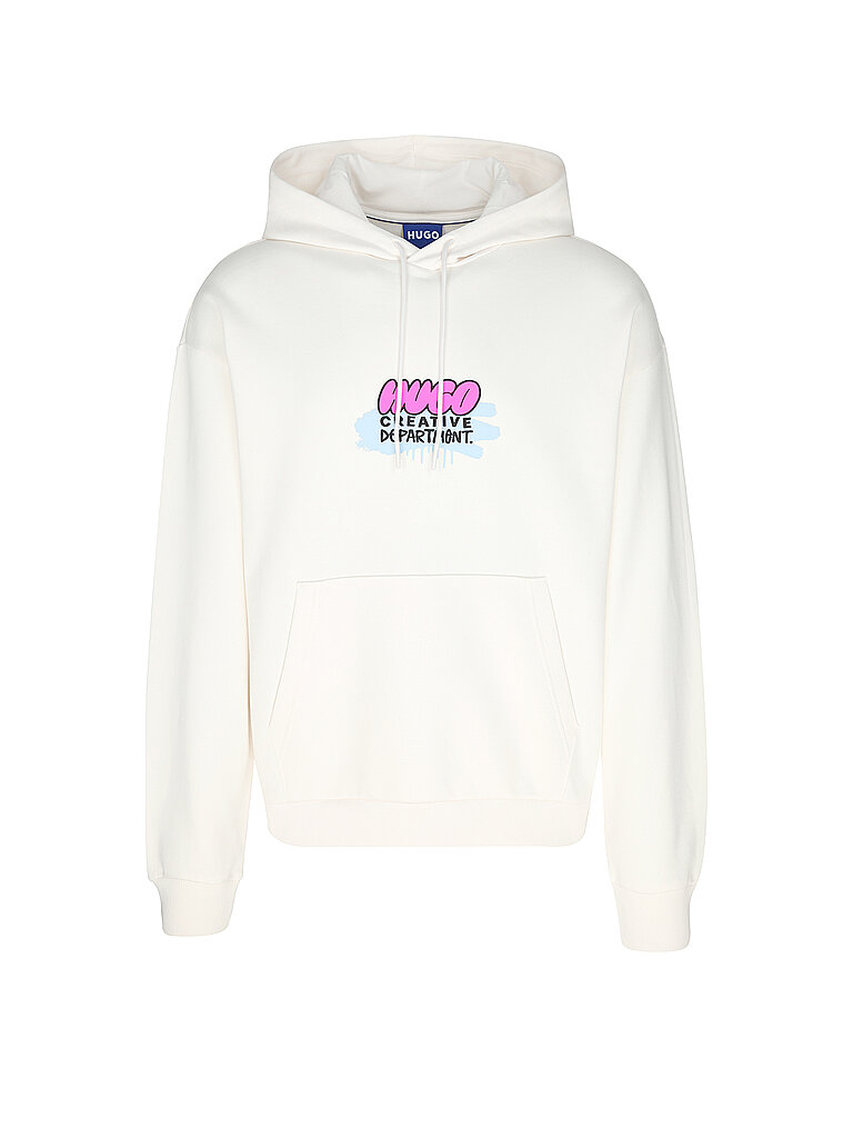 HUGO Kapuzensweater - Hoodie NUGOBINO weiss | XXL von HUGO