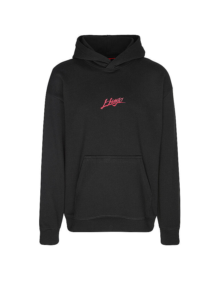 HUGO Kapuzensweater - Hoodie  schwarz | L von HUGO