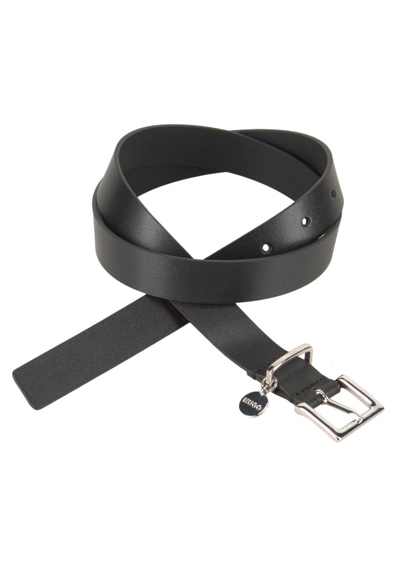 HUGO Ledergürtel »Amelia Belt 2,5cm«, mit dezentem Label-Anhänger am Verschluss von HUGO