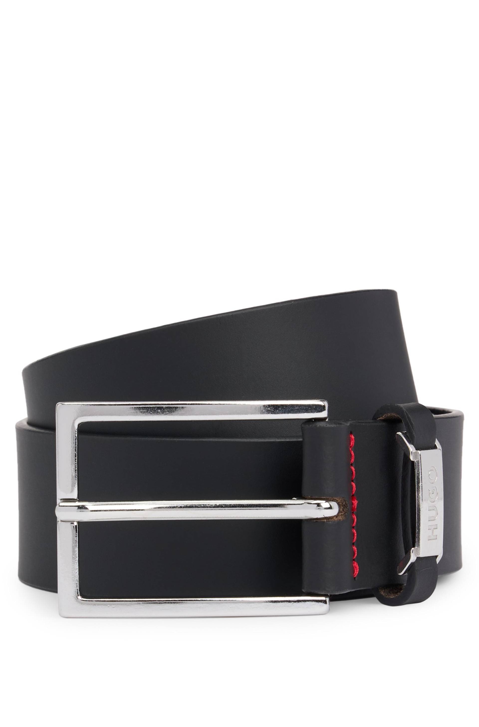HUGO Ledergürtel »Gabriel_Sz35«, Mit Markenlabel von HUGO HUGO Ledergürtel »Gabriel_Sz35«, Mit Markenlabel von HUGO von HUGO