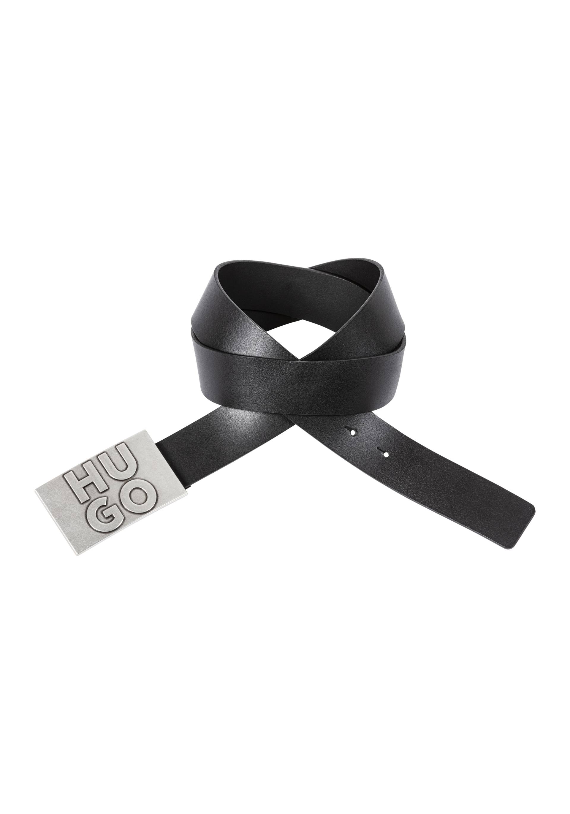 HUGO Ledergürtel »Gunter_Sz35«, Mit Markenlabel von HUGO HUGO Ledergürtel »Gunter_Sz35«, Mit Markenlabel von HUGO von HUGO