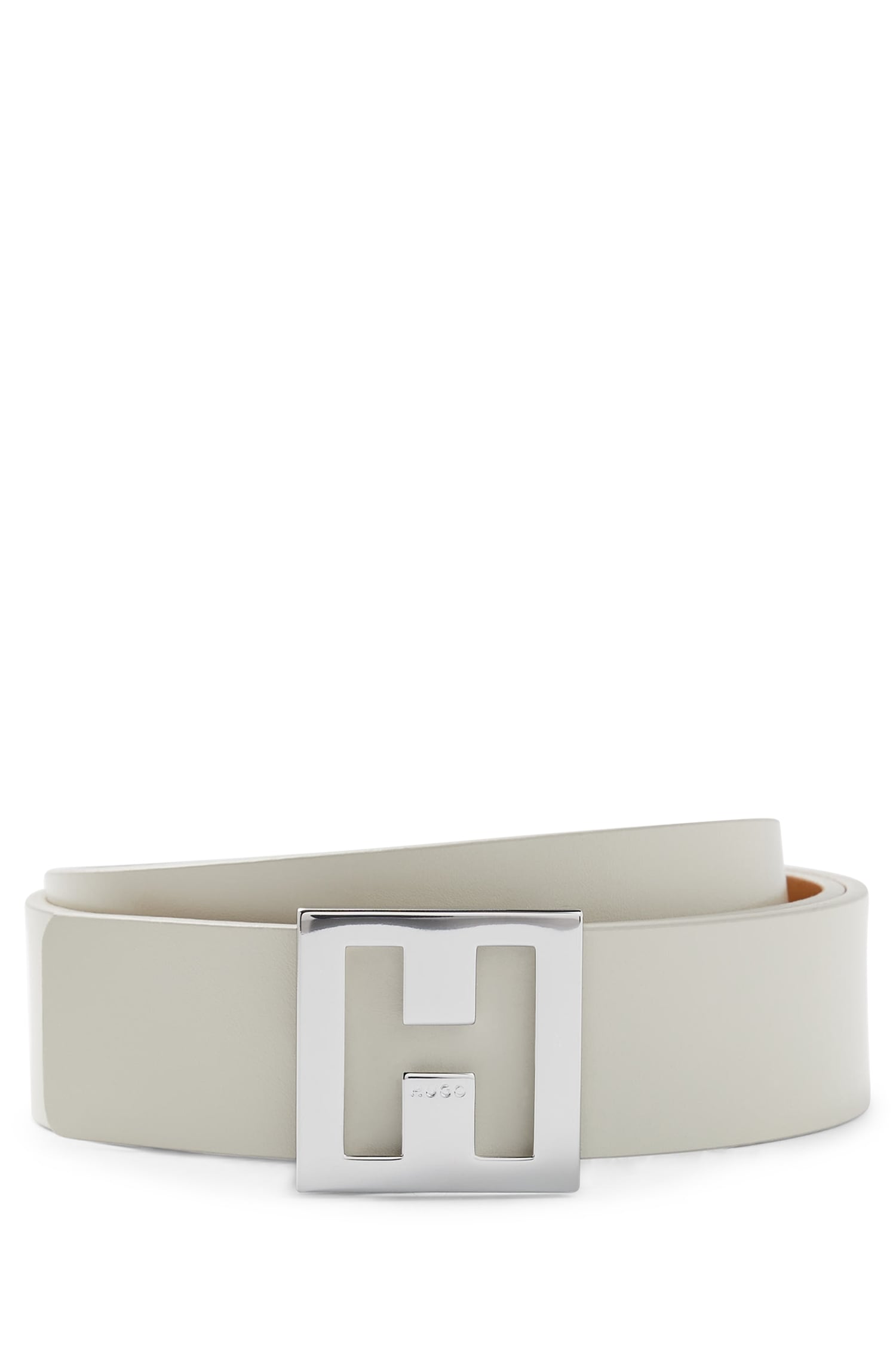 HUGO Wendegürtel »Jodie Belt 3,5cm C.«, aus Leder mit Monogramm-Schliesse von HUGO