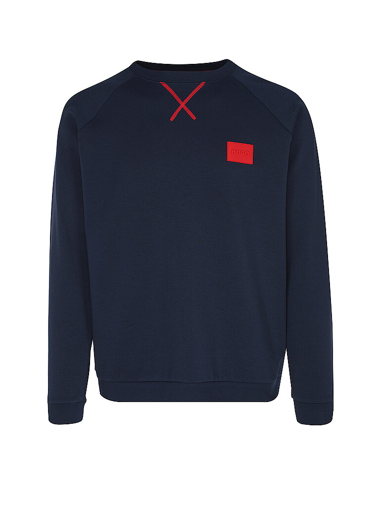 HUGO Loungewear Sweater  dunkelblau | XL von HUGO