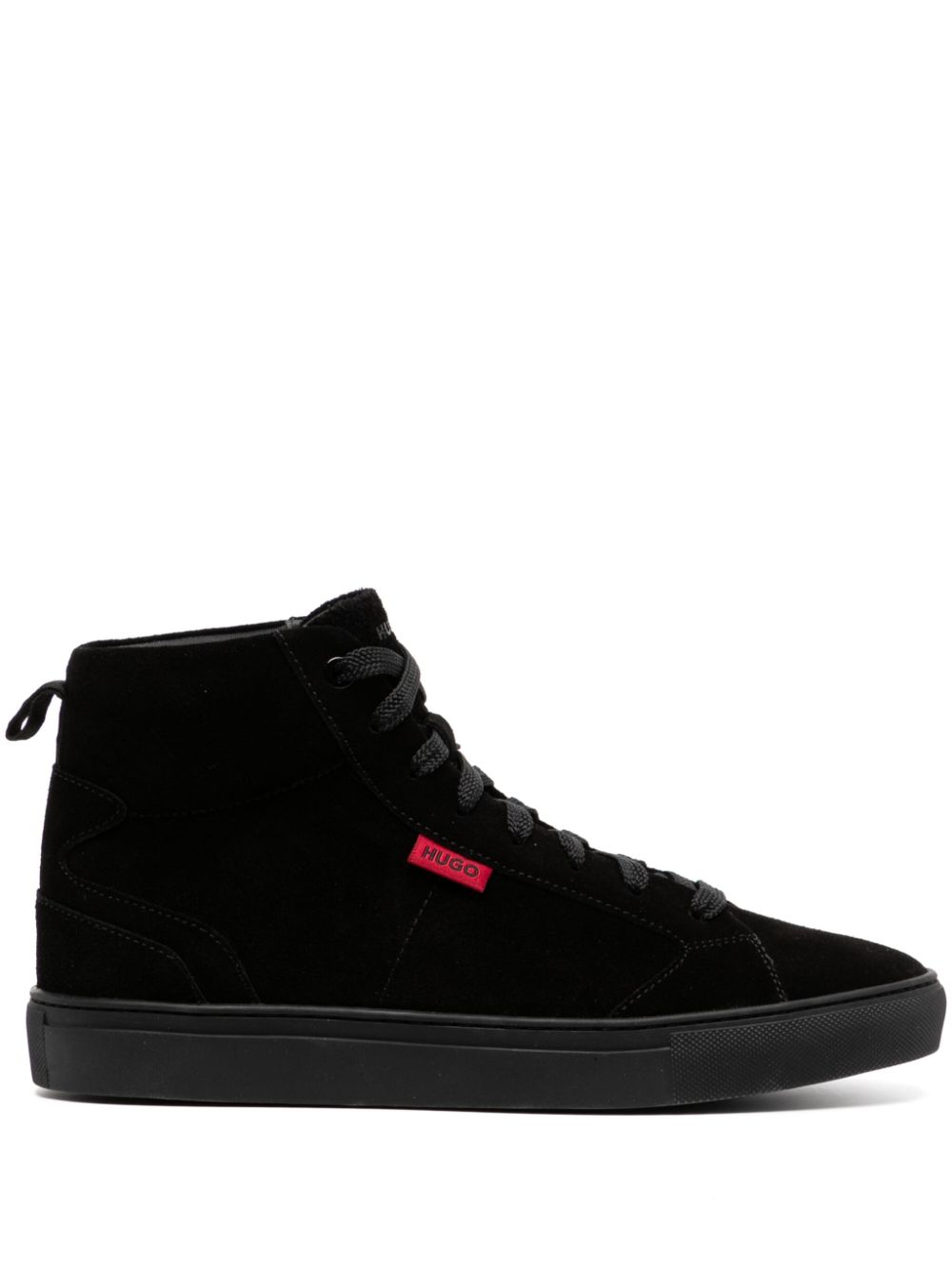 HUGO Morrie Hi-top sneakers - Black von HUGO