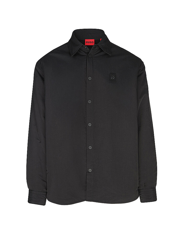 HUGO Overshirt ELLIOSE schwarz | L von HUGO