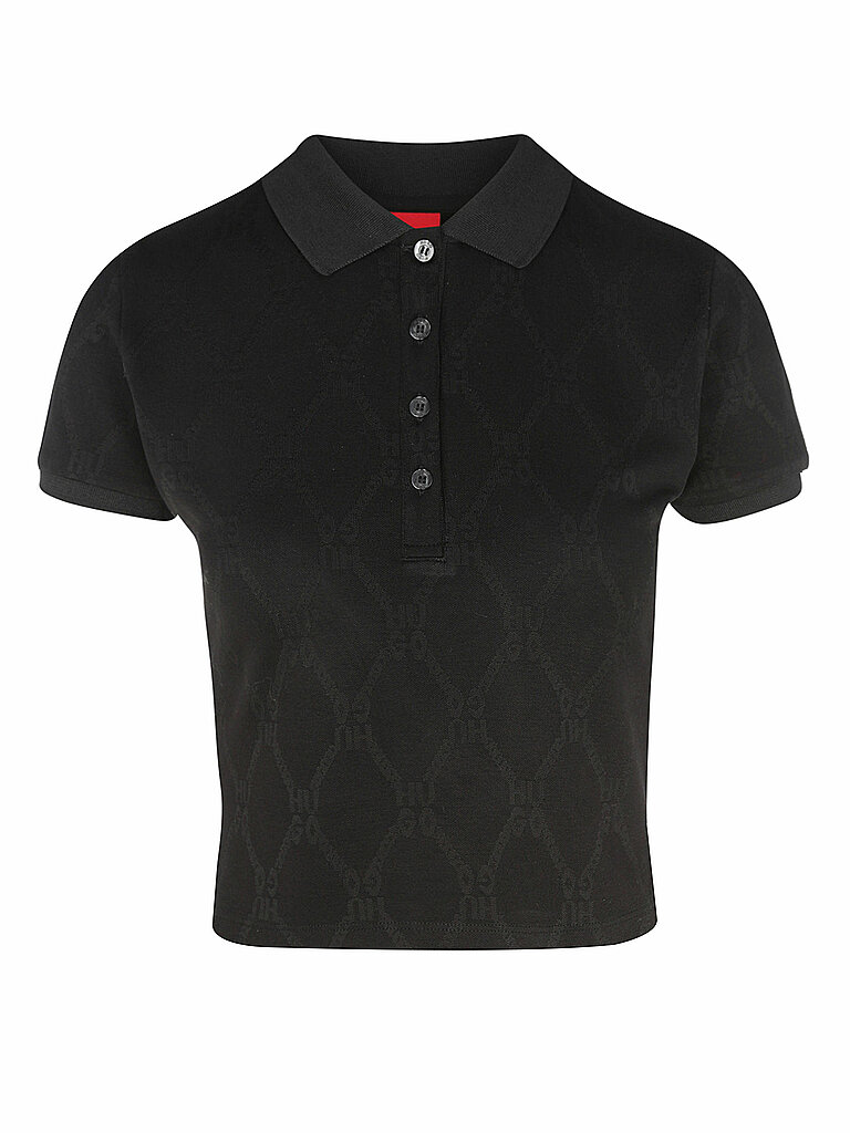 HUGO Poloshirt DELGIUDE schwarz | XS von HUGO