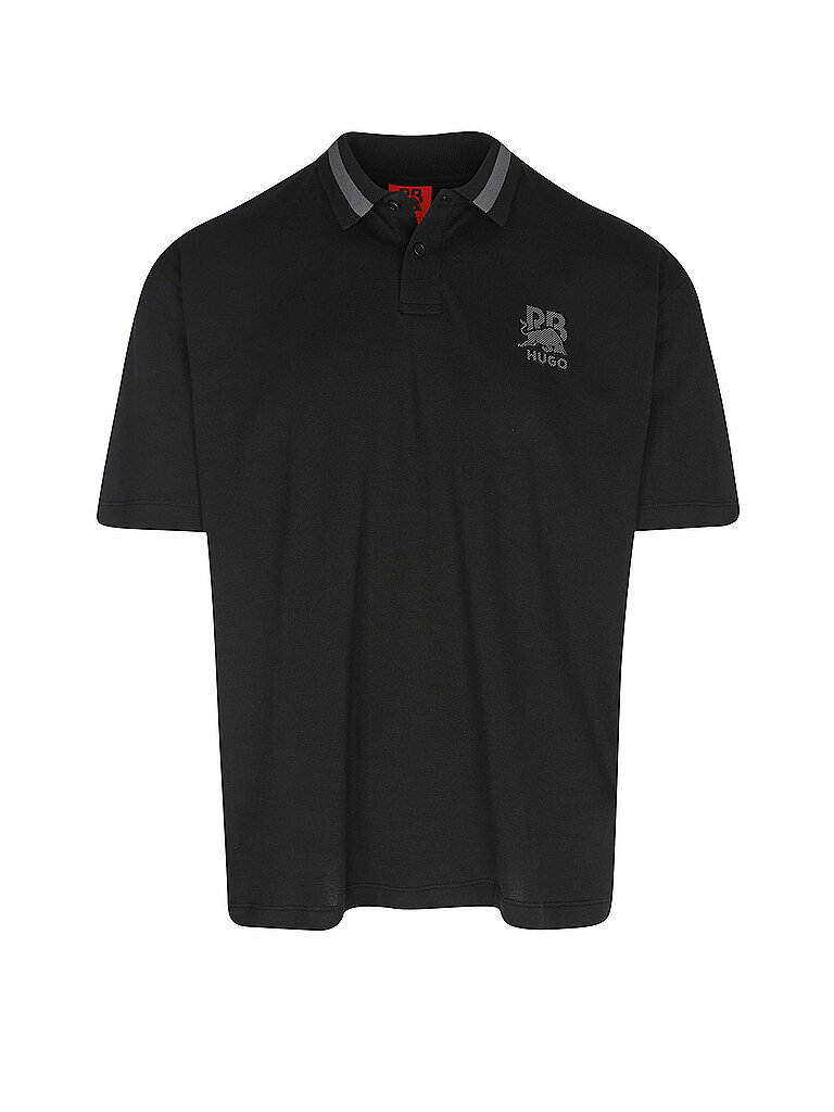 HUGO Poloshirt HUGO x RB schwarz | L von HUGO