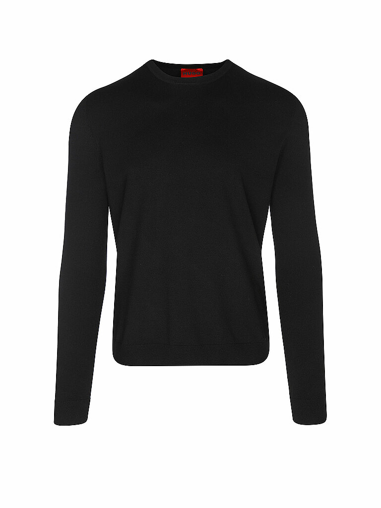 HUGO Pullover SAN CODY schwarz | M von HUGO