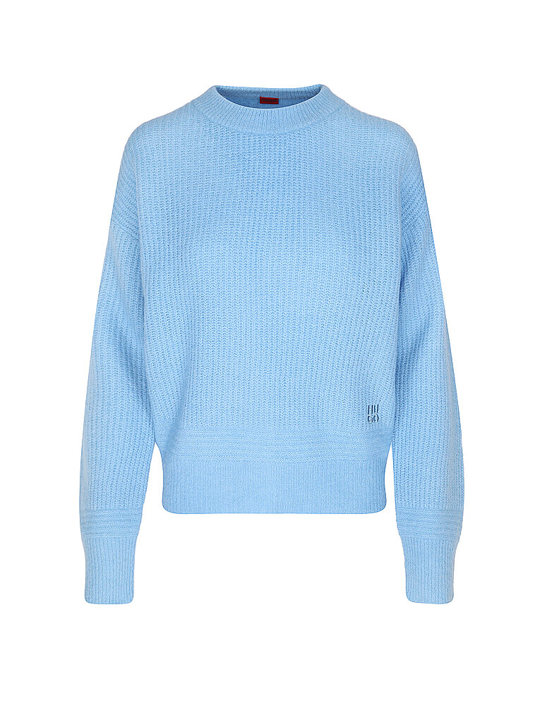 HUGO Pullover SCEVANU hellblau | L von HUGO