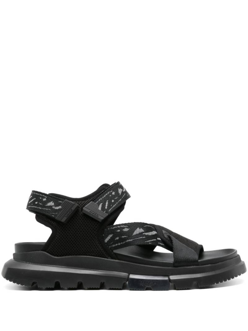 HUGO Ryany strappy sandals - Black von HUGO