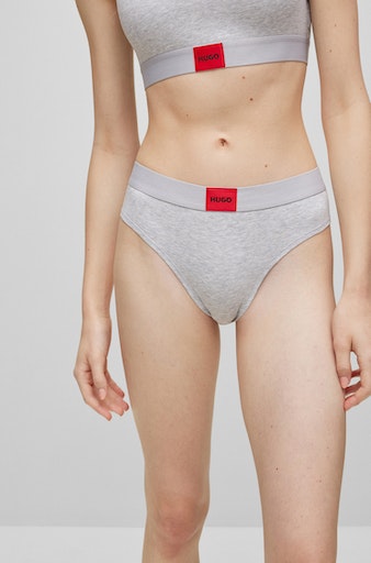 HUGO Underwear Slip »BRIEF HW RED LABEL«, mit kontrastfarbenem Detail von HUGO Underwear