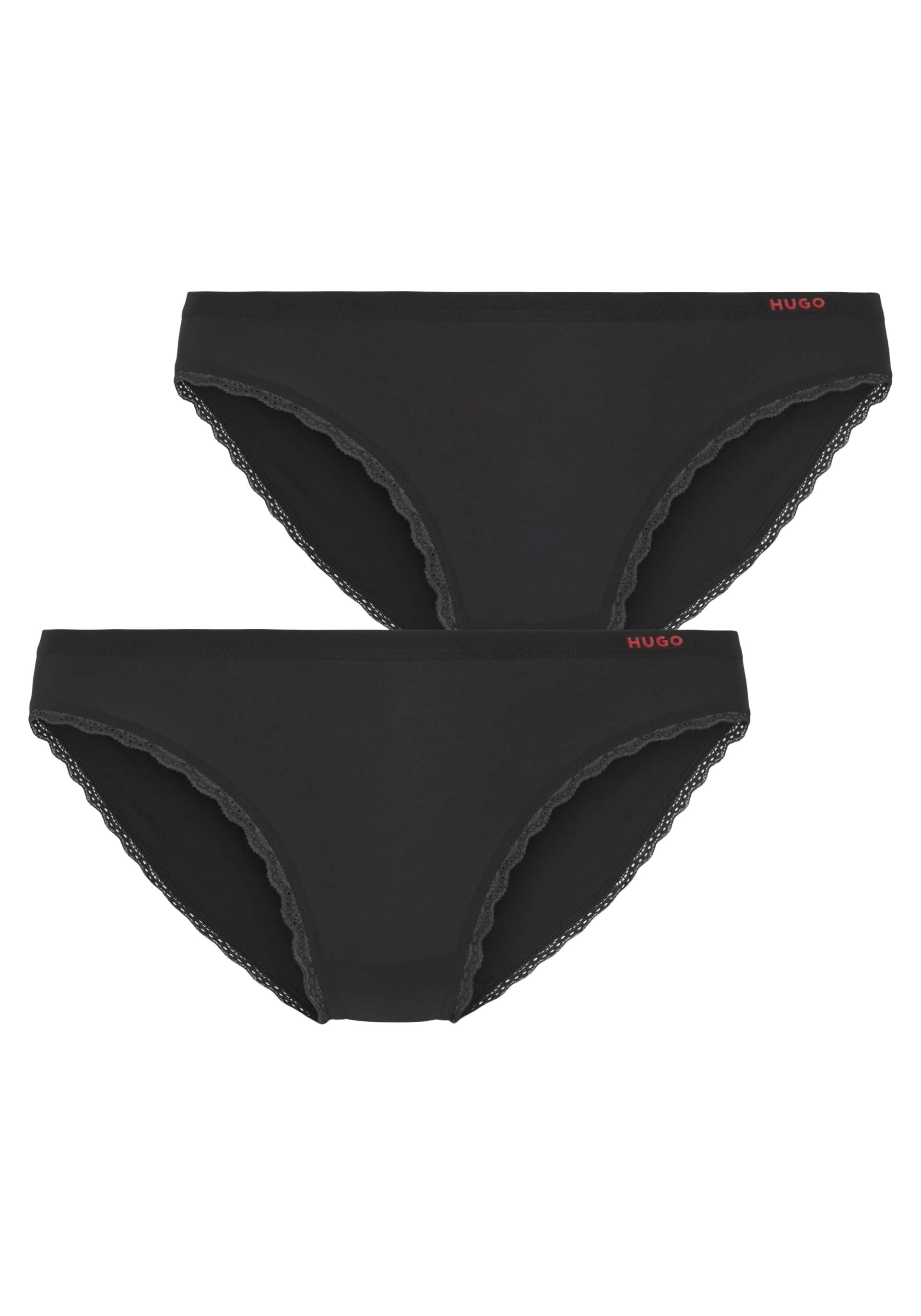 HUGO Underwear Slip »TRIPLET BRIEF MICRO«, (Packung), mit Spitzenkante von HUGO Underwear