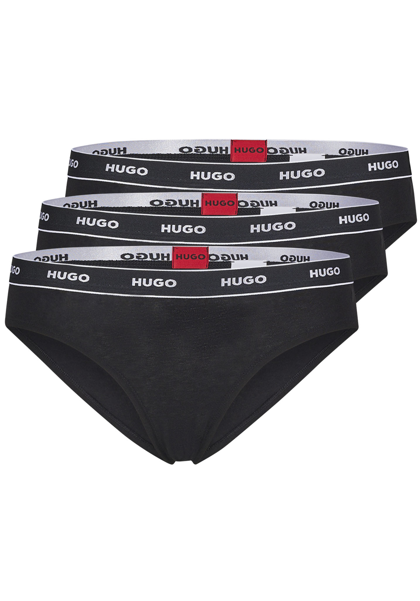 HUGO Underwear Slip »TRIPLET BRIEF STRIPE«, (Packung, 3 St., 3er Pack), mit HUGO Logo-Elastikbund von HUGO Underwear