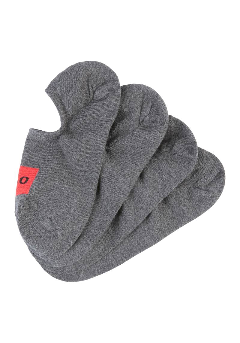 HUGO Sneakersocken »2P LOWCUT LABEL COL«, (Packung, 2 Paar), mit kontrastfarbenen Logo von HUGO