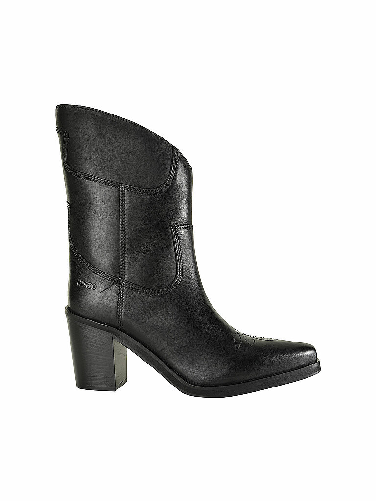 HUGO Stiefel MILEYHEEL BOOTIE 70 schwarz | 39 von HUGO