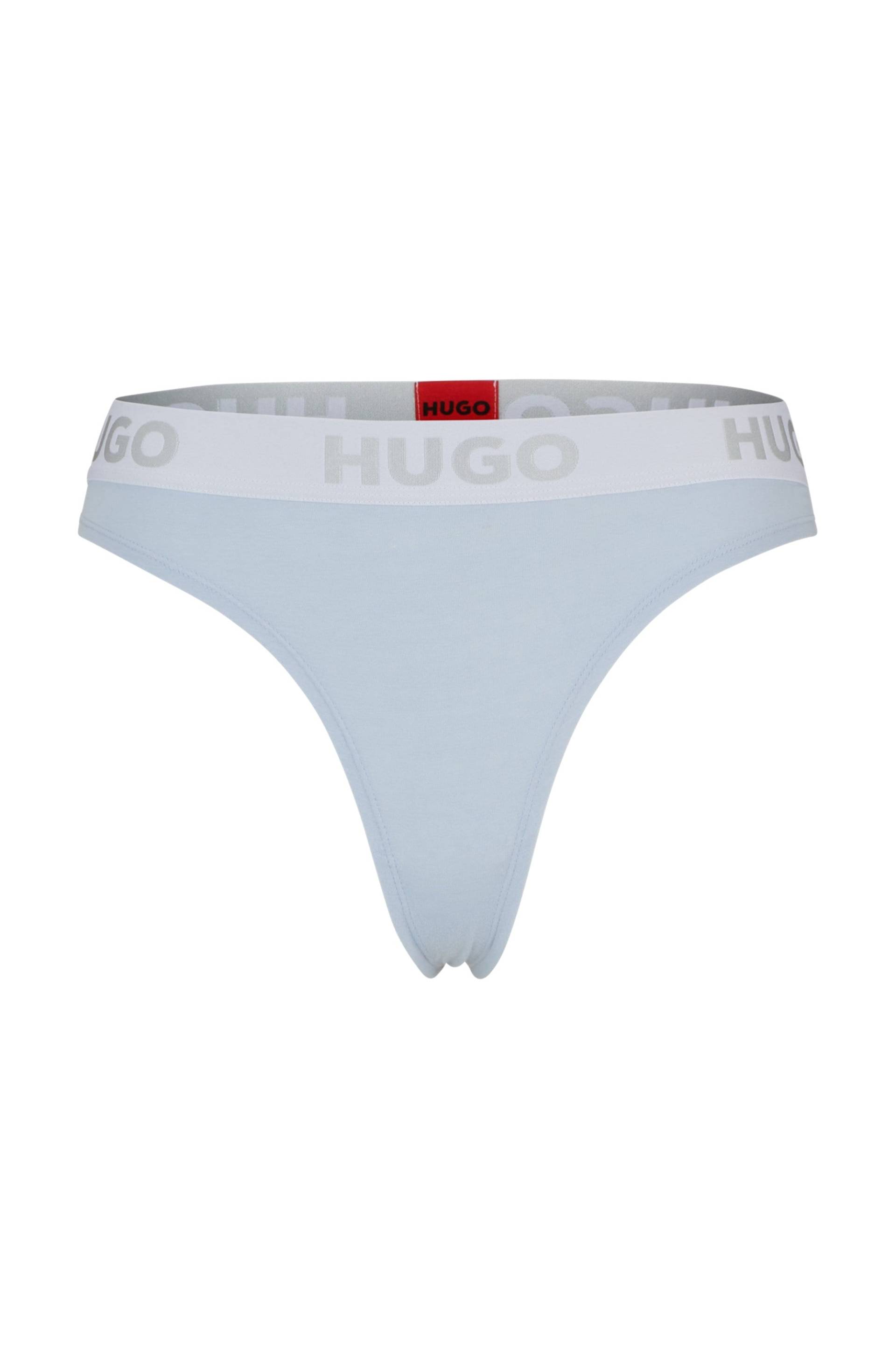 HUGO Underwear String »THONG SPORTY LOGO«, mit HUGO Logo auf elastischem Bund von HUGO Underwear