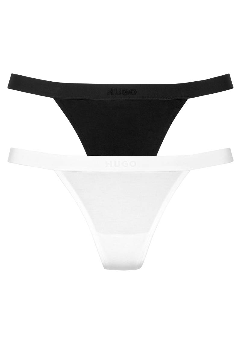 HUGO Underwear String »TRIPLET STRING PURE«, (Packung, 3 St., 3er-Pack), mit schmalem Bund von HUGO Underwear