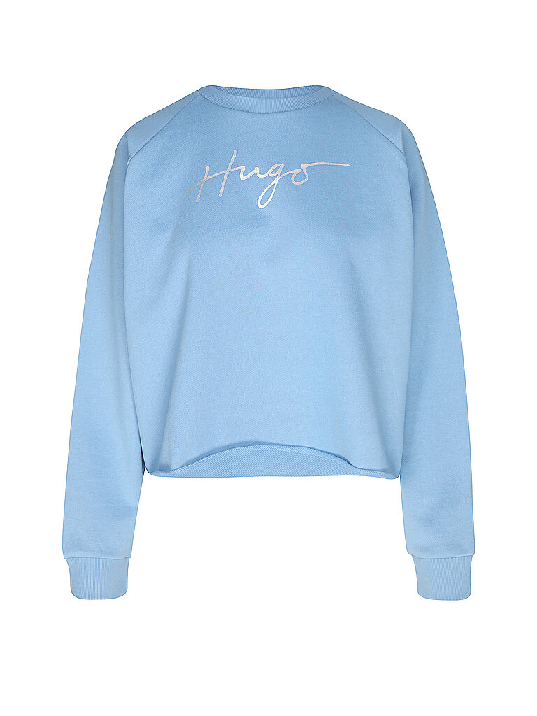 HUGO Sweater DARACE hellblau | L von HUGO