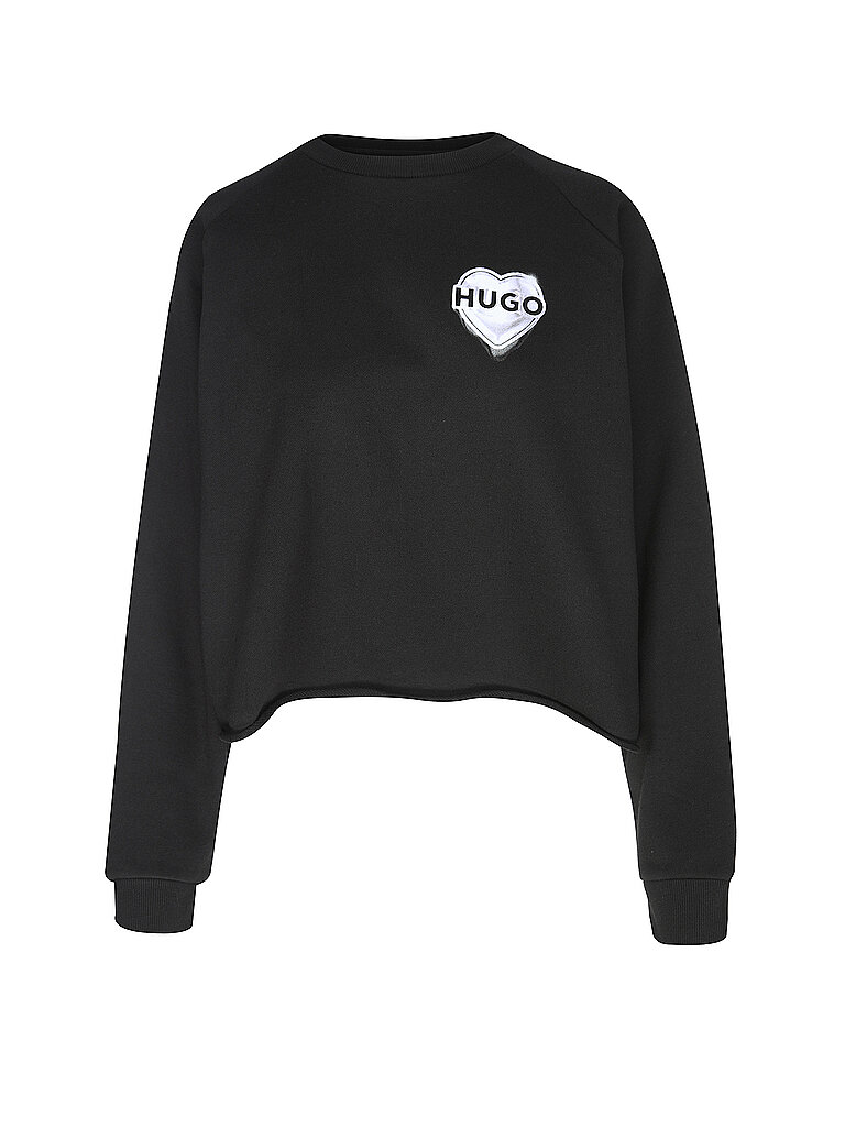 HUGO Sweater DARACE schwarz | XXL von HUGO