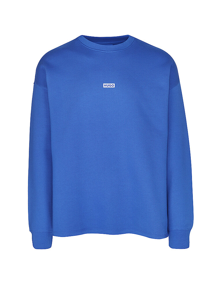 HUGO Sweater NAVIU blau | M von HUGO