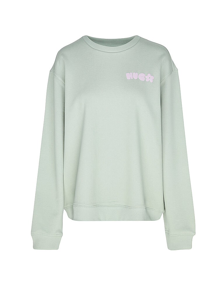 HUGO Sweater  hellgrün | L von HUGO