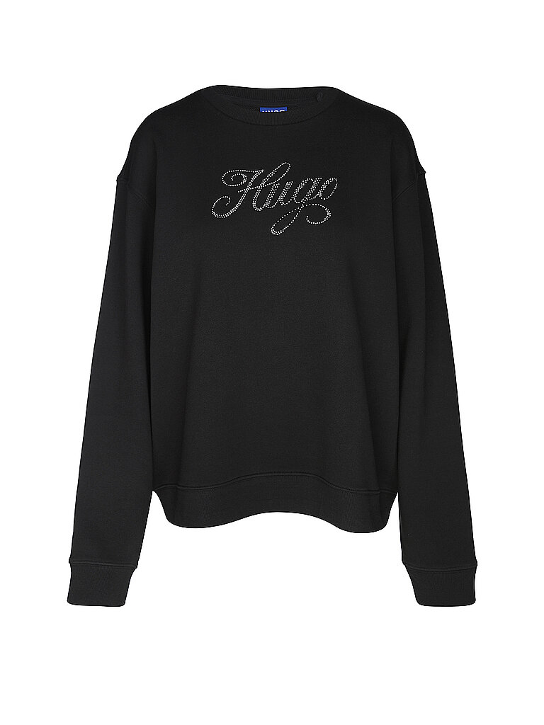 HUGO Sweater schwarz | L von HUGO