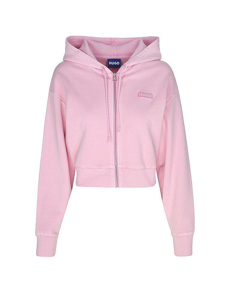 HUGO Sweatjacke DANETI rosa | L von HUGO