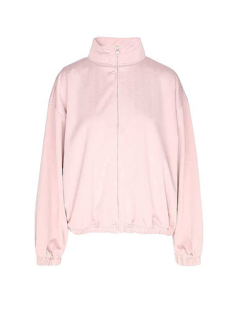 HUGO Sweatjacke DICOLE rosa | L von HUGO