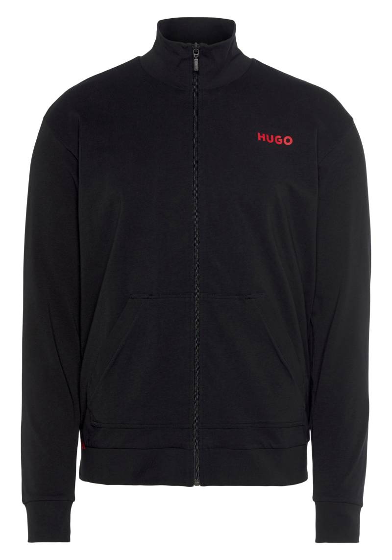 HUGO Underwear Sweatjacke »Linked Jacket Zip«, mit HUGO Logo auf der Brust von HUGO Underwear