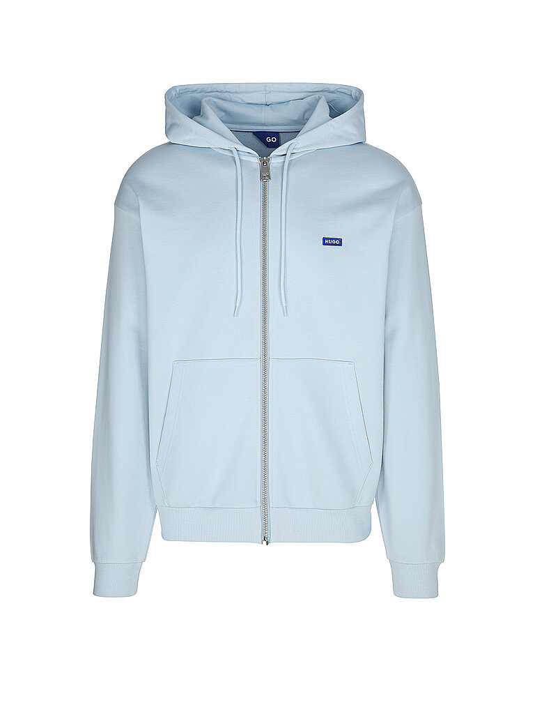 HUGO Sweatjacke NADARASI hellblau | L von HUGO