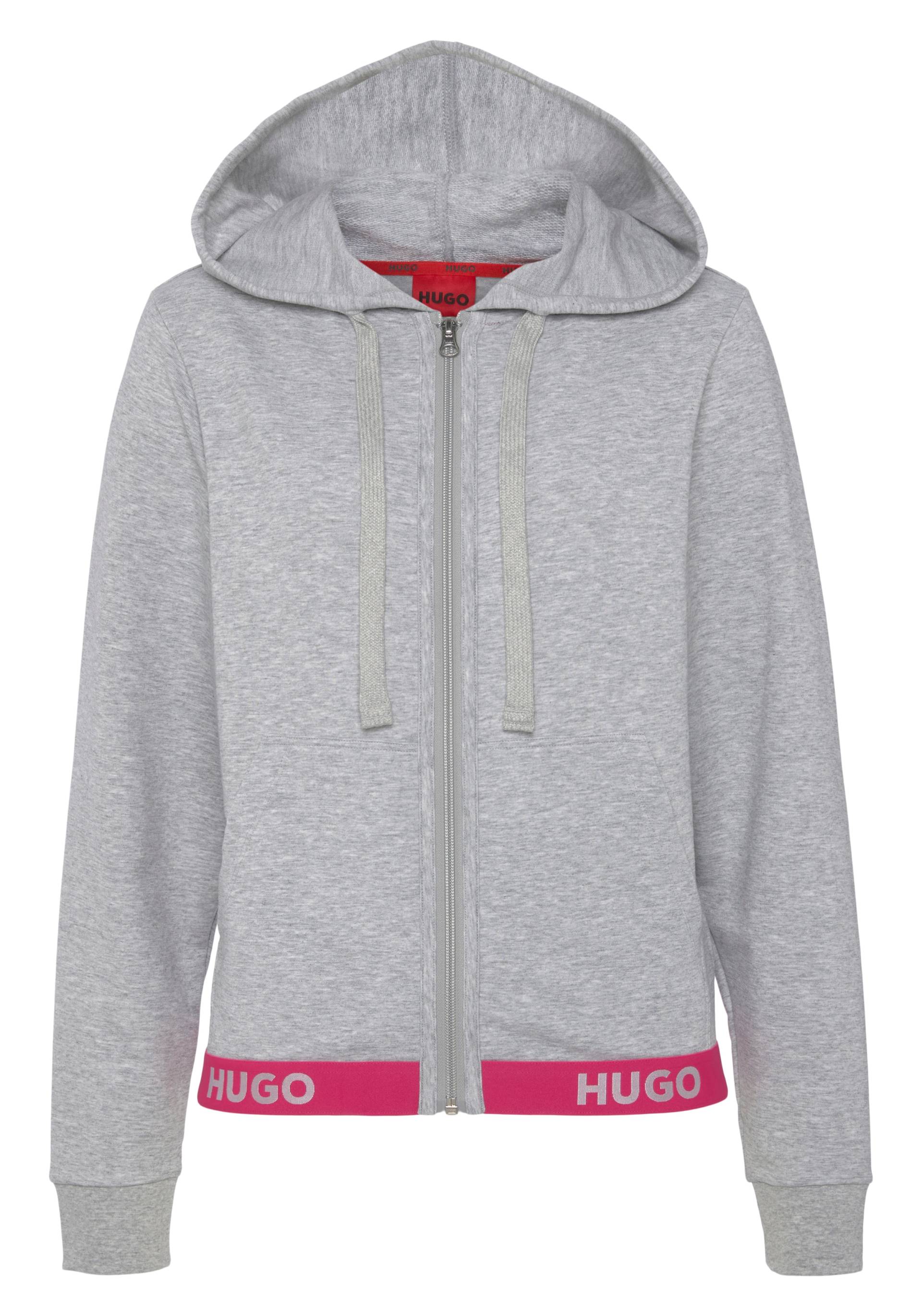 HUGO Underwear Sweatjacke »SPORTY LOGO_JACKET«, mit Kordel von HUGO Underwear