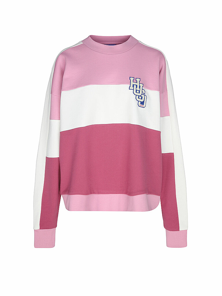 HUGO Sweatshirt  rosa | M von HUGO