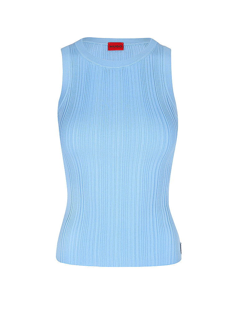 HUGO Top SAREPLE hellblau | L von HUGO