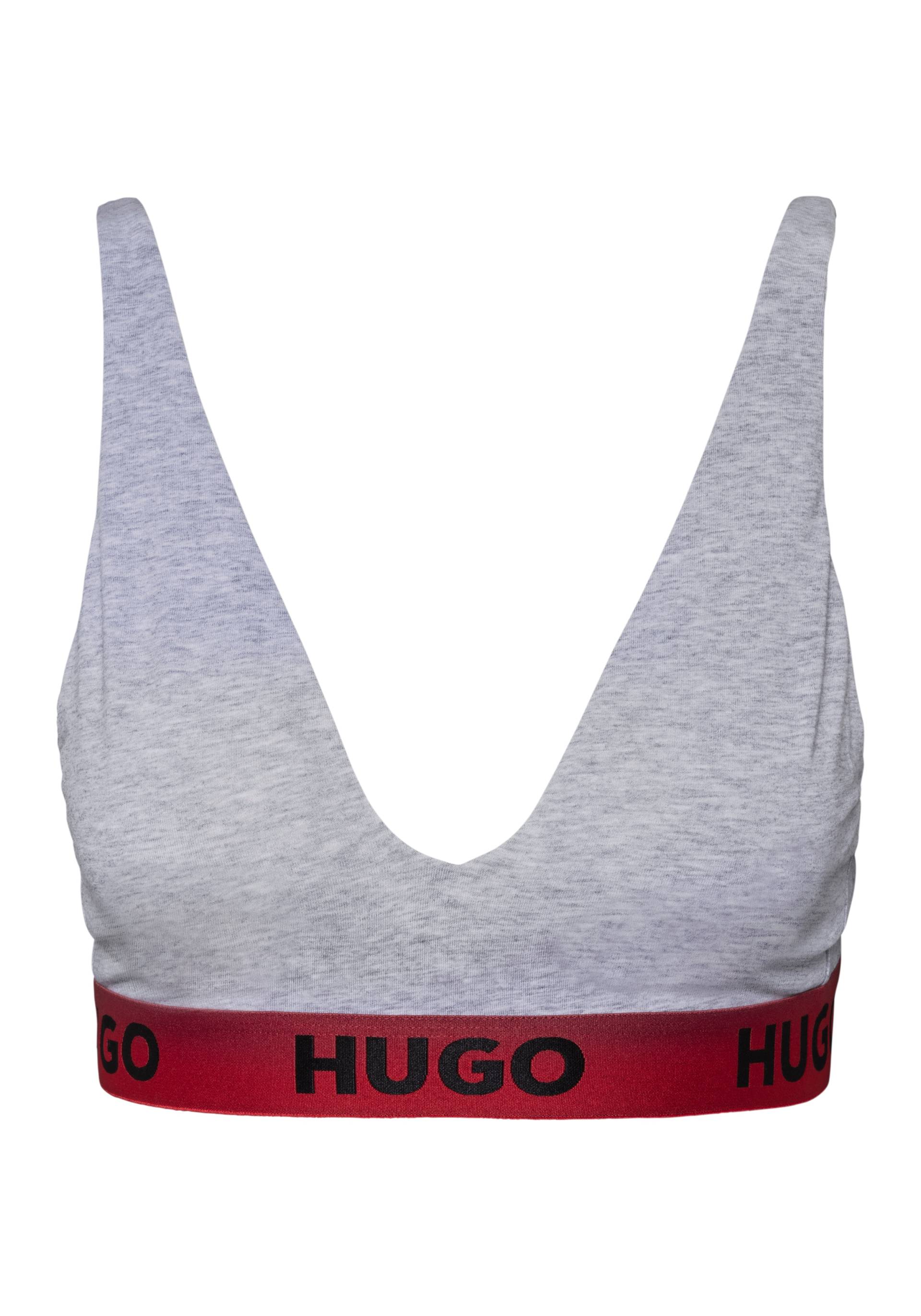 HUGO Underwear Triangel-BH »TRIANGLE PADD.SPORTY«, mit Logobündchen von HUGO Underwear