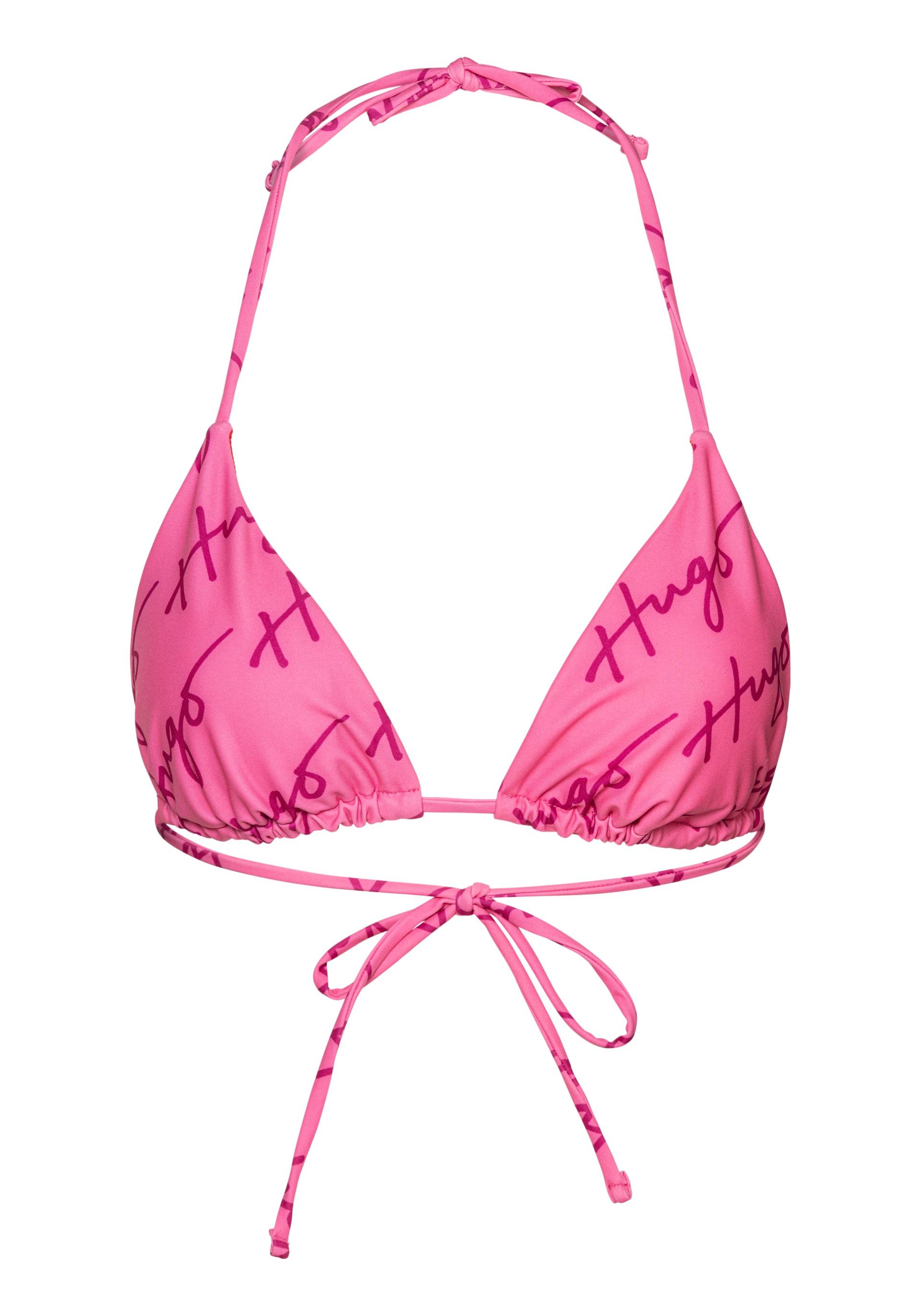 HUGO Underwear Triangel-Bikini-Top »HUGO BOLD TRIANGLE 10247674 01«, mit durchgehenden Logoschriftzug von HUGO Underwear