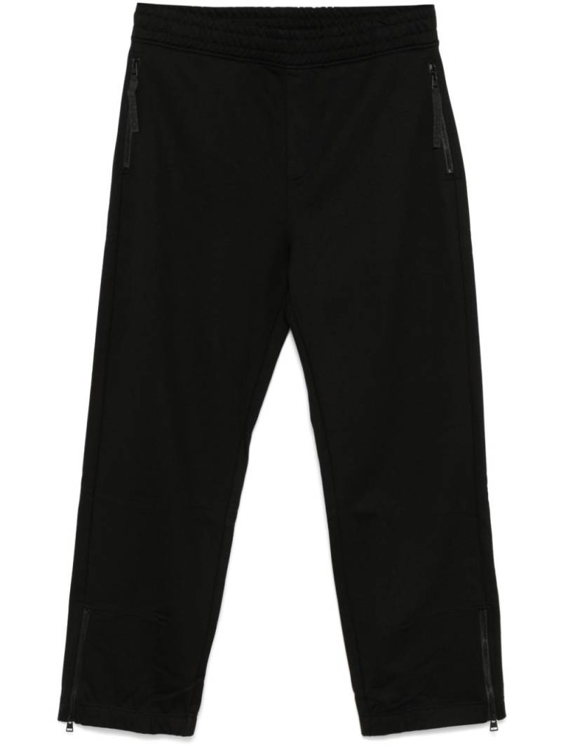 HUGO cotton track pants - Black von HUGO