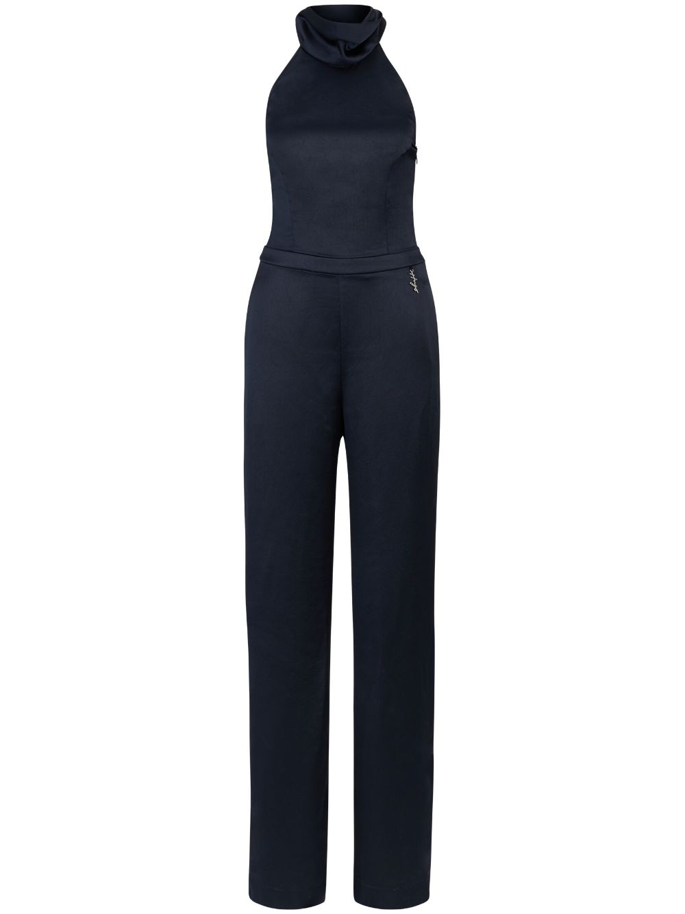 HUGO embroidered-logo jumpsuit - Blue von HUGO