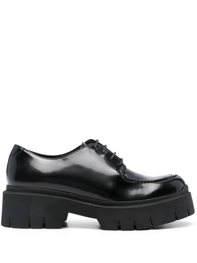 HUGO lace-up chunky oxfords shoes - Black von HUGO