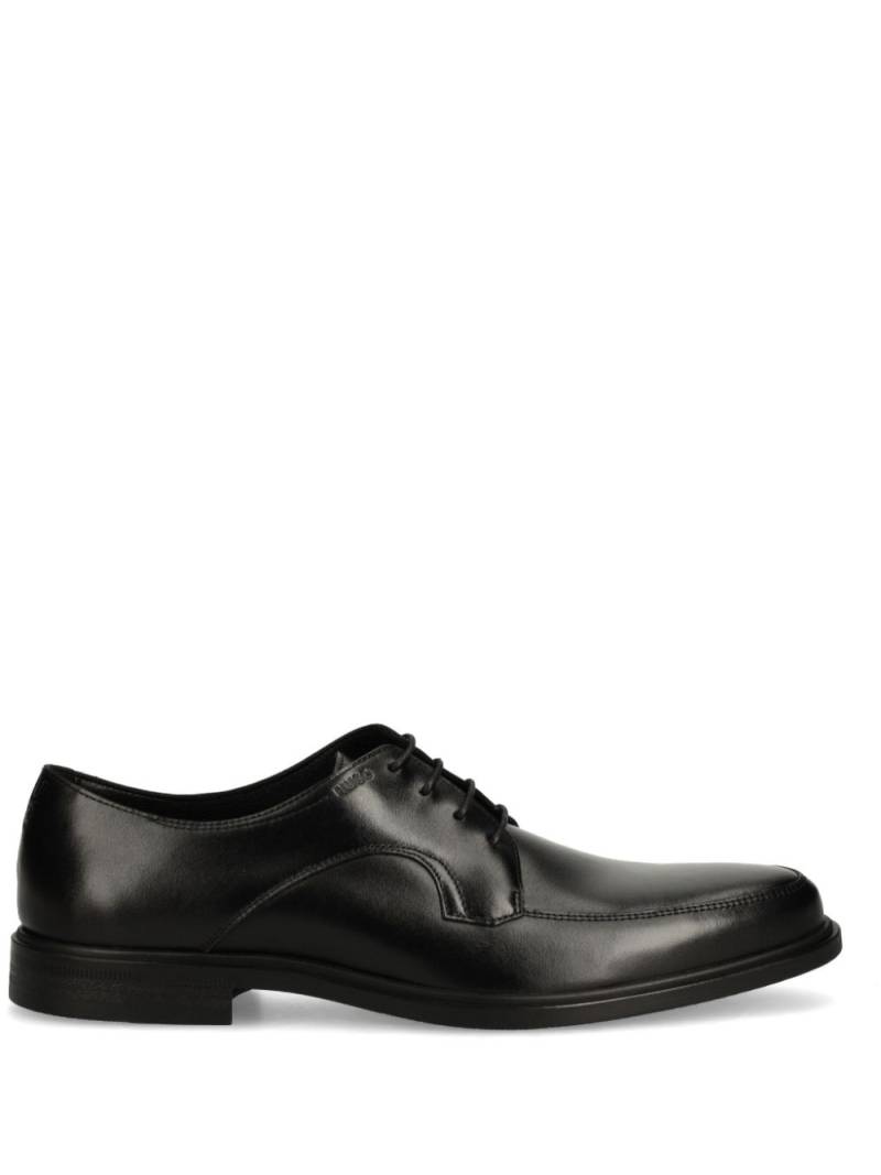 HUGO leather brogues - Black von HUGO