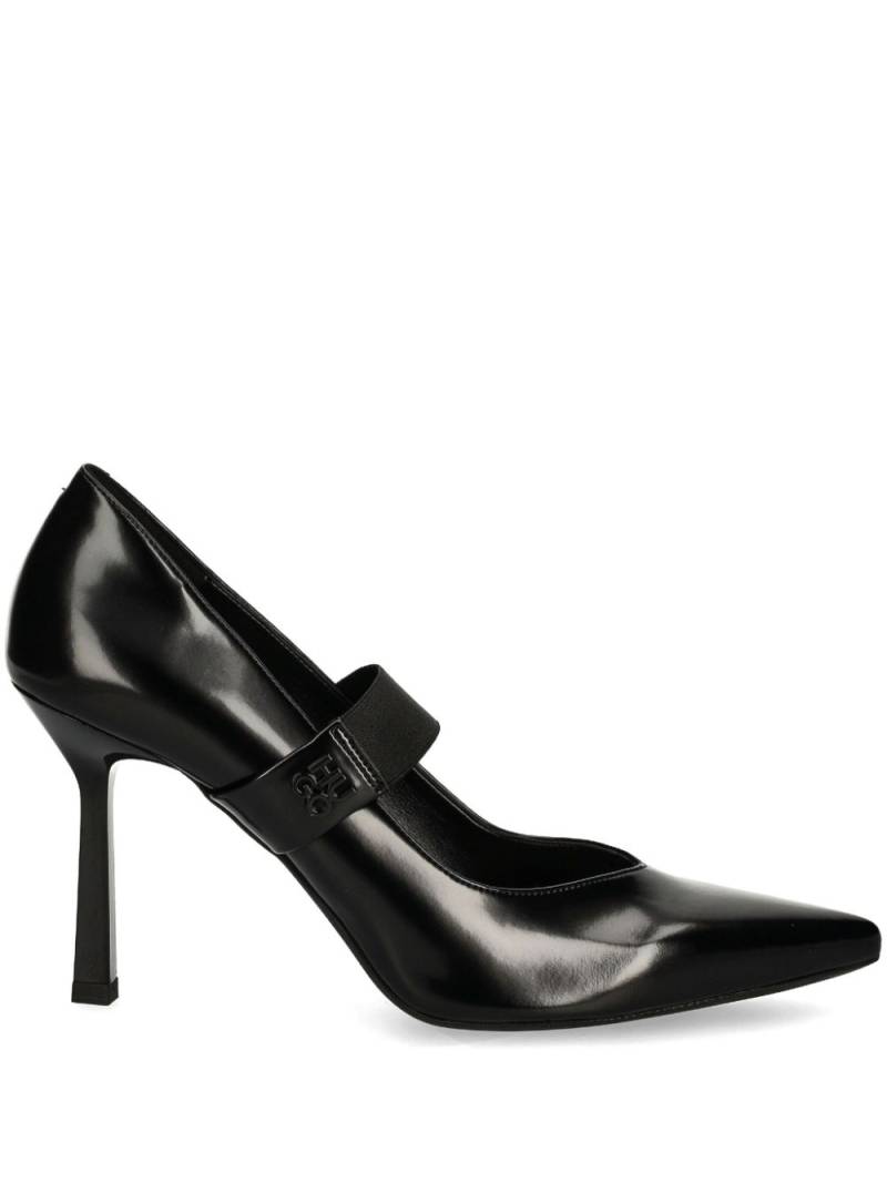 HUGO leather pumps - Black von HUGO