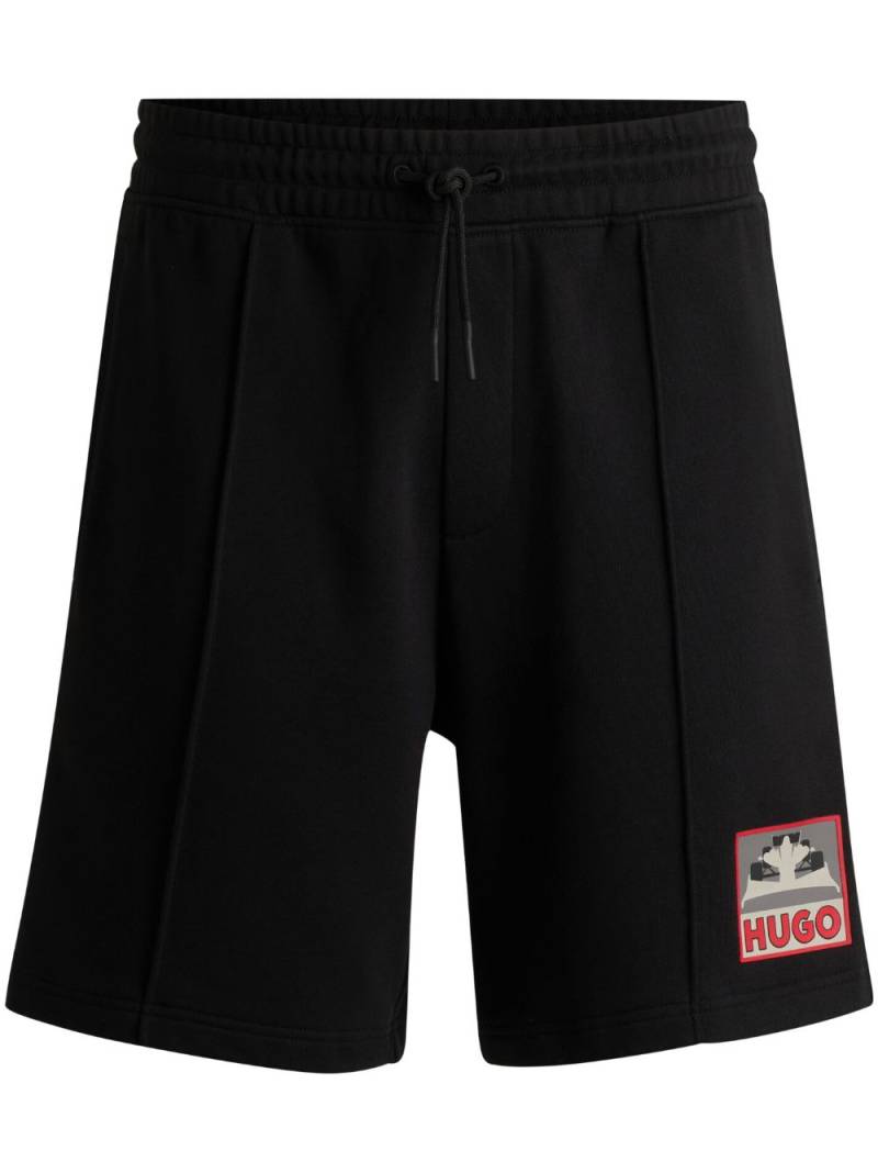 HUGO x Racing Bulls shorts - Black von HUGO