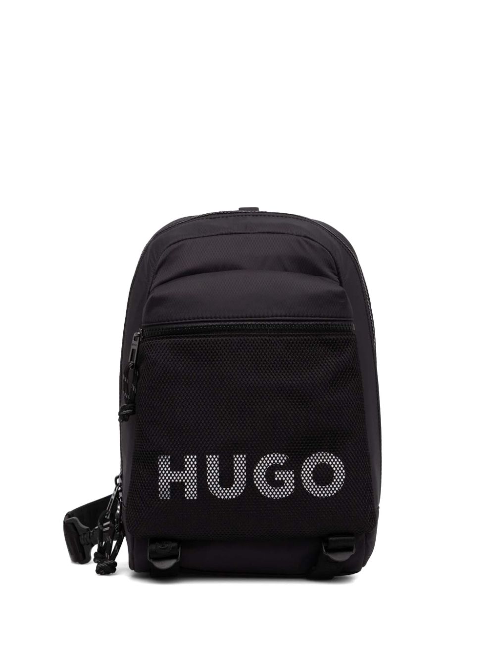 HUGO logo-print backpack - Black von HUGO