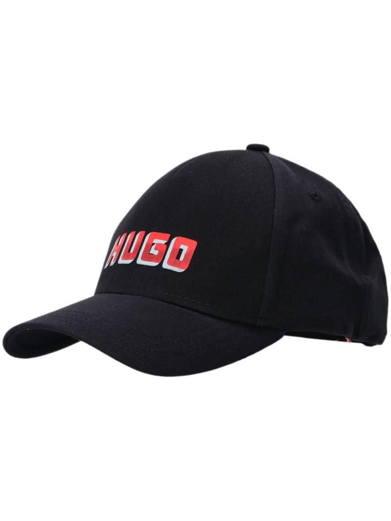 HUGO logo-print baseball cap - Black von HUGO