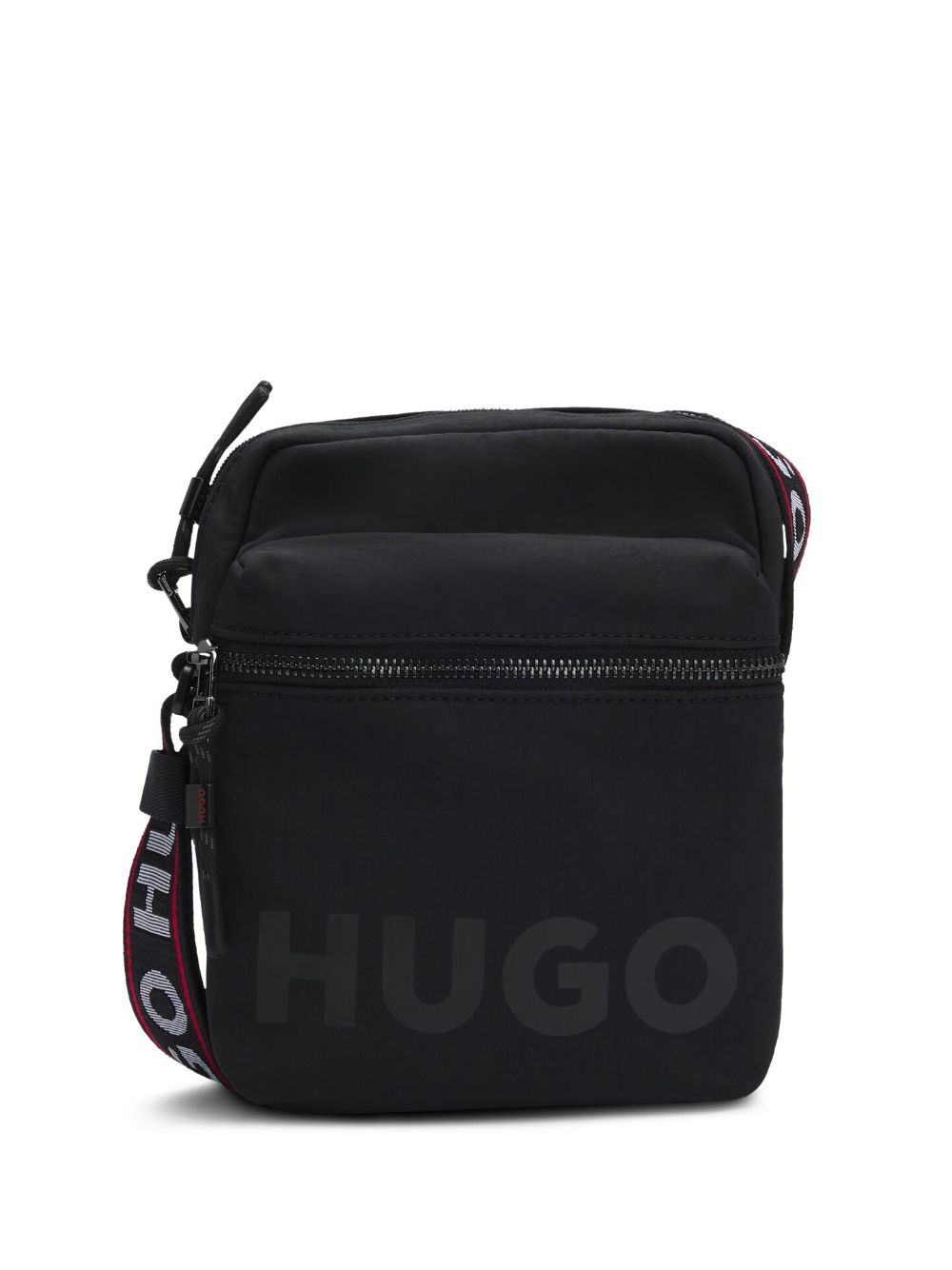 HUGO logo-print shoulder bag - Black von HUGO