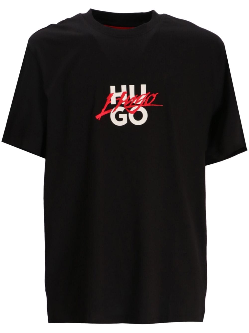 HUGO logo print t-shirt - Black von HUGO