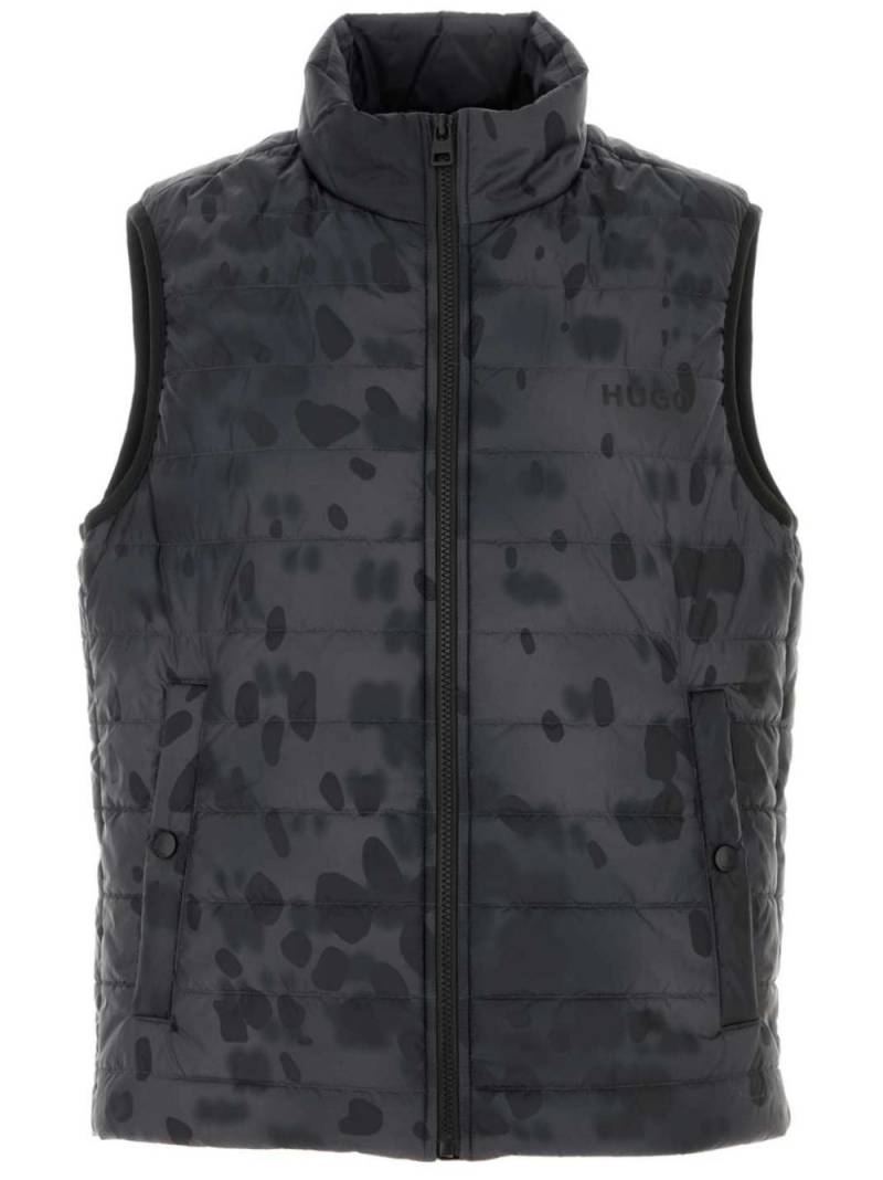 HUGO padded gilet - Black von HUGO