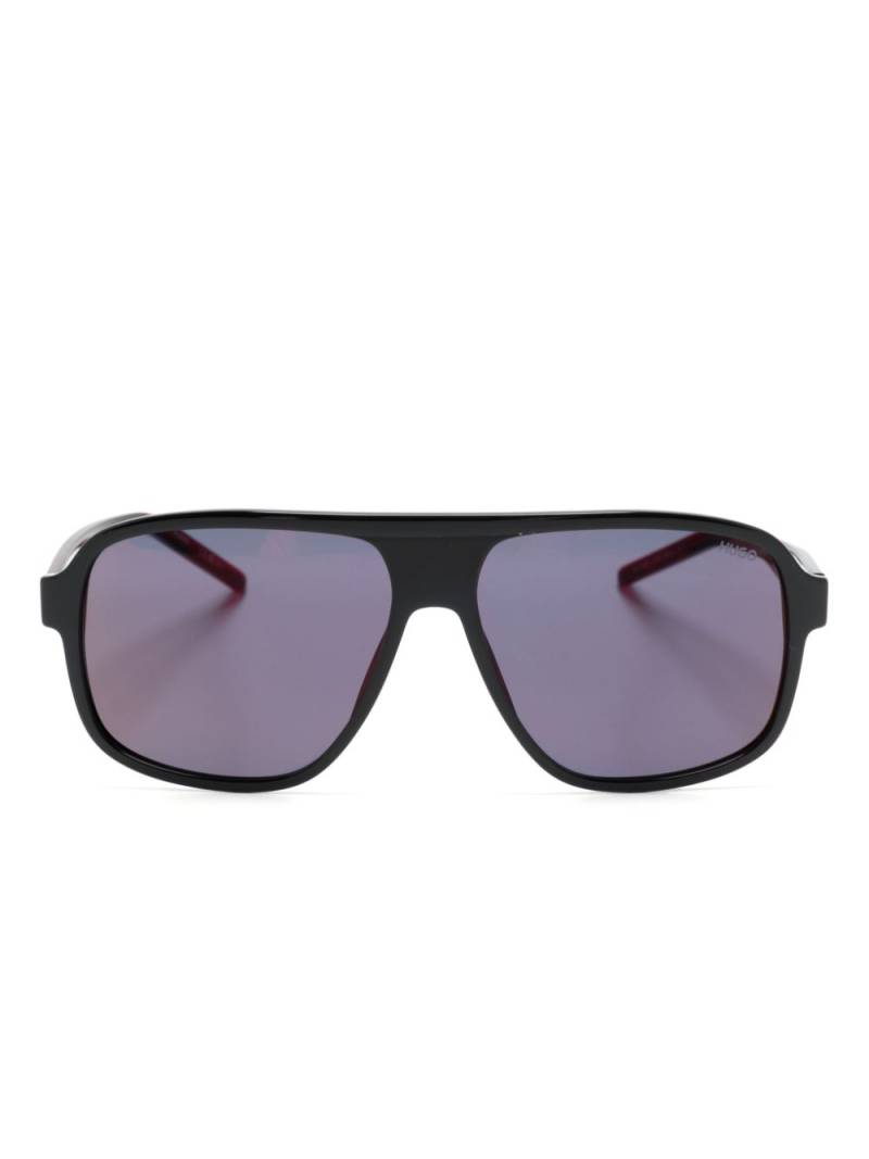 HUGO pilot-frame sunglasses - Black von HUGO