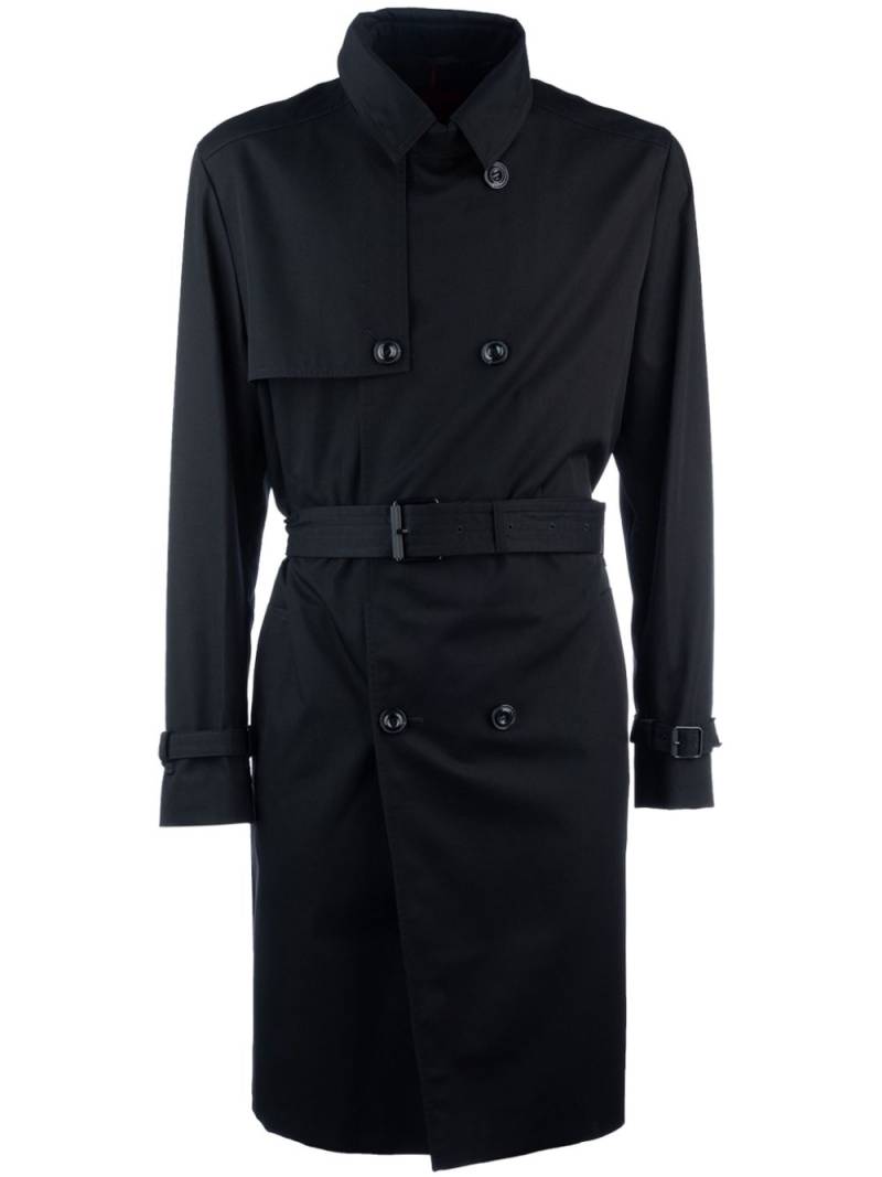 HUGO water-repellent trench coat - Black von HUGO